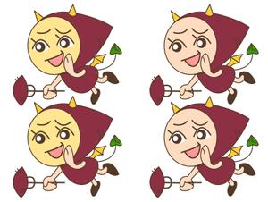 お絵描きカーネル (colonel-design-offic)さんのさつまいもの小悪魔キャラクターへの提案