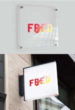 N14 (nao14)さんのライブ配信プロダクション「FRED」のロゴへの提案