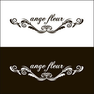 Rocca design (haruharuhare)さんのシャンプートリートメント　ange fleur　のロゴへの提案