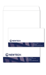 O3 Design in NZ (Okirakunz)さんの内装業者「NEWTECH株式会社」の封筒デザイン依頼への提案
