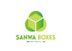 ヨシノ (toc-lab)さんのダンボールの会社「SANWA BOXES」のロゴへの提案