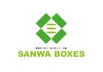 ヨシノ (toc-lab)さんのダンボールの会社「SANWA BOXES」のロゴへの提案