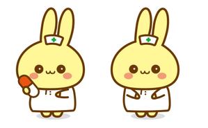 sachi (sachi-365)さんの調剤薬局「うさぎ薬局」のマスコットキャラクターへの提案