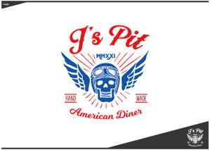 V.VIII graphixxx (VVIIIgraphixxx)さんのAmerican Diner　J’s　Pit　のロゴへの提案