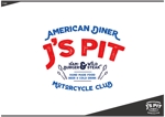 V.VIII graphixxx (VVIIIgraphixxx)さんのAmerican Diner　J’s　Pit　のロゴへの提案