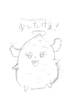 アートスタジオ嵐宮庵 (rankyuan_miya)さんのさつまいもの小悪魔キャラクターへの提案