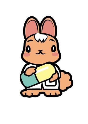 nako (nako_watashinohitujichan1)さんの調剤薬局「うさぎ薬局」のマスコットキャラクターへの提案