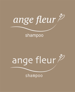 okicha-nel (okicha-nel)さんのシャンプートリートメント　ange fleur　のロゴへの提案