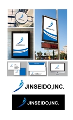 Hernandez (king_j)さんの人材派遣事業専用のロゴ「JINSEIDO,INC.」への提案