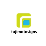 Cheshirecatさんの「fujimotosigns　フジモトサインズ」のロゴ作成への提案