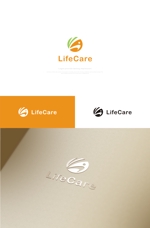はなのゆめ (tokkebi)さんの歯科関連企業の一部門「LifeCare事業部」のロゴへの提案
