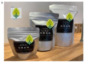 S O B A N I graphica (csr5460)さんのグラノーラ専門店で新発売する抹茶グラノーラの産地シールのデザインへの提案
