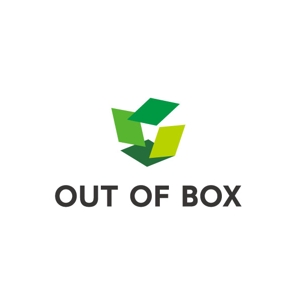 耶耶 (yuki_tk_s)さんの「OUT OF BOX」のロゴ作成依頼への提案