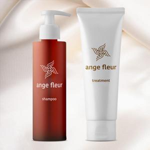 twoway (twoway)さんのシャンプートリートメント　ange fleur　のロゴへの提案