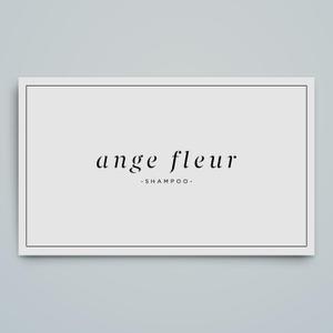 haru_Design (haru_Design)さんのシャンプートリートメント　ange fleur　のロゴへの提案