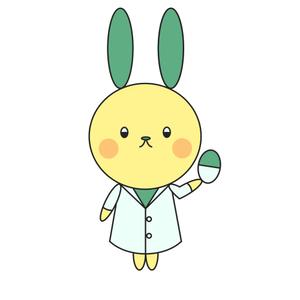 桃花じじ (momohana_jiji)さんの調剤薬局「うさぎ薬局」のマスコットキャラクターへの提案