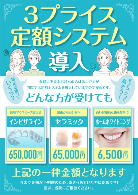 Y.design (yamashita-design)さんの自費診療、促進のためのツール制作　歯科医院への提案