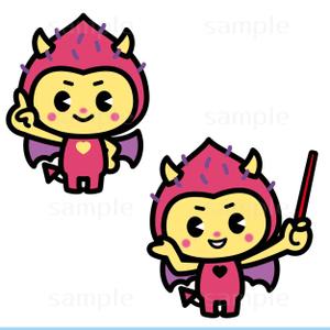 THE_watanabakery (the_watanabakery)さんのさつまいもの小悪魔キャラクターへの提案