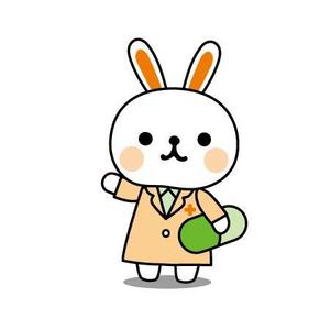 とんた (to-ta)さんの調剤薬局「うさぎ薬局」のマスコットキャラクターへの提案