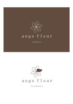 MINORI (minori-17)さんのシャンプートリートメント　ange fleur　のロゴへの提案