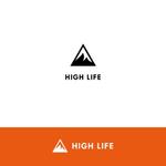 e design (erikko)さんのアウトドアブランド「HIGH LIFE」のロゴ作成への提案