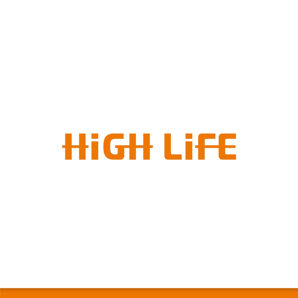 アウトドアブランド「HIGH LIFE」のロゴ作成