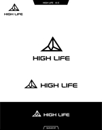 queuecat (queuecat)さんのアウトドアブランド「HIGH LIFE」のロゴ作成への提案