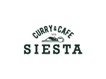 まふゆ (muffxx)さんのカレー＆カフェ シエスタ（Curry＆Cafe SIESTA）のロゴ依頼への提案