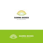 e design (erikko)さんのダンボールの会社「SANWA BOXES」のロゴへの提案