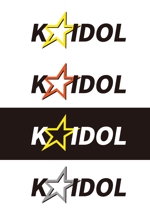 シークレットデザイン ()さんのパーソナルトレーニングジム「K☆IDOL」のブランドロゴへの提案