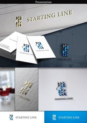 hirafuji (hirafuji)さんの不動産会社「株式会社スターティングライン」のロゴへの提案
