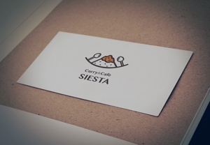 as (asuoasuo)さんのカレー＆カフェ シエスタ（Curry＆Cafe SIESTA）のロゴ依頼への提案