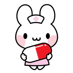 あーまん (aaman)さんの調剤薬局「うさぎ薬局」のマスコットキャラクターへの提案