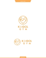 queuecat (queuecat)さんのパーソナルトレーニングジム「K☆IDOL」のブランドロゴへの提案