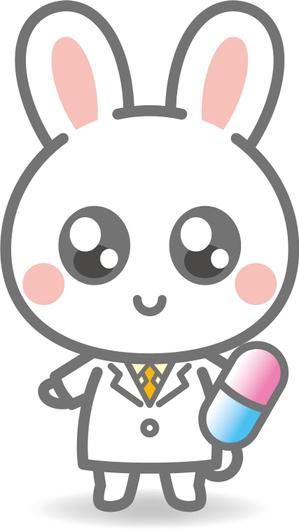 nougo (noguo3)さんの調剤薬局「うさぎ薬局」のマスコットキャラクターへの提案