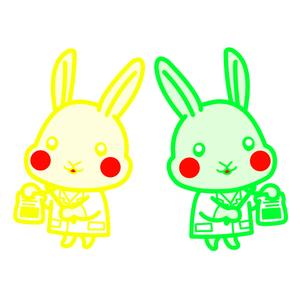 しみしみ (itimatu5label)さんの調剤薬局「うさぎ薬局」のマスコットキャラクターへの提案