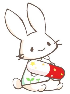柚木 (yuzuki_h)さんの調剤薬局「うさぎ薬局」のマスコットキャラクターへの提案