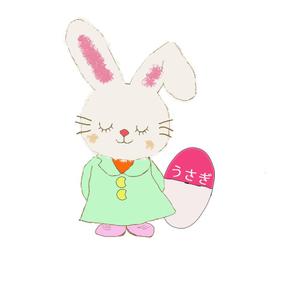 宇海朋美 ()さんの調剤薬局「うさぎ薬局」のマスコットキャラクターへの提案