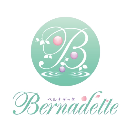 perles de verre (perles_de_verre)さんの「Bernadette　ベルナデッタ」のロゴ作成への提案