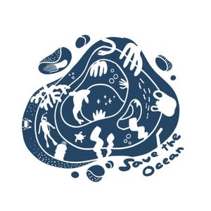shirokuro_A (shirokuro_A)さんの廃プラ推進の商品にプリントするデザインイラストへの提案