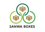 tora (tora_09)さんのダンボールの会社「SANWA BOXES」のロゴへの提案