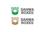 loto (loto)さんのダンボールの会社「SANWA BOXES」のロゴへの提案
