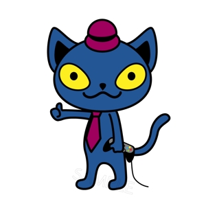 あーまん (aaman)さんの猫キャラクターのデザインへの提案