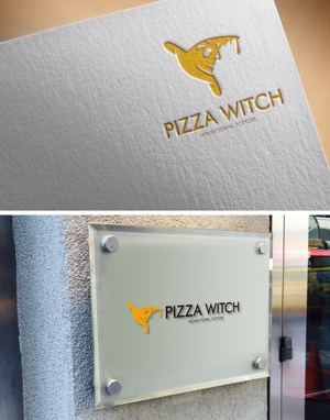 清水　貴史 (smirk777)さんの本格派ピザ店「PIZZA WITCH」のロゴへの提案