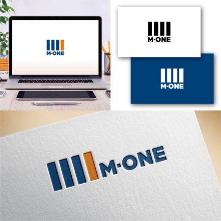 Hi-Design (hirokips)さんの当社は、釣り具のOEM製造メーカー『MONE』（エムワン）のロゴへの提案