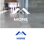 shyo (shyo)さんの当社は、釣り具のOEM製造メーカー『MONE』（エムワン）のロゴへの提案