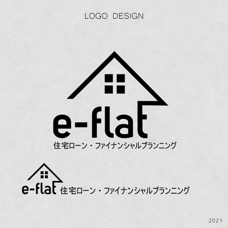 EZ design Inc. (SinceNov)さんの住宅ローン・ファイナンシャルプランニング会社のロゴ提案への提案