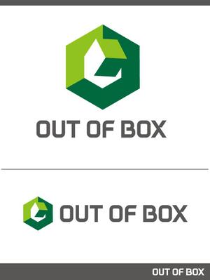 CF-Design (kuma-boo)さんの「OUT OF BOX」のロゴ作成依頼への提案