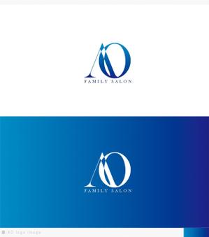 ORI-GIN (ORI-GIN)さんのFamilyサロンAoの社ロゴ作成の依頼への提案