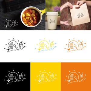 D-39 (D-39)さんのカレー＆カフェ シエスタ（Curry＆Cafe SIESTA）のロゴ依頼への提案